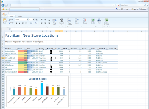 Illustration pour l'article intitulé Premier regard: Microsoft Office Heads en ligne avec la prochaine version